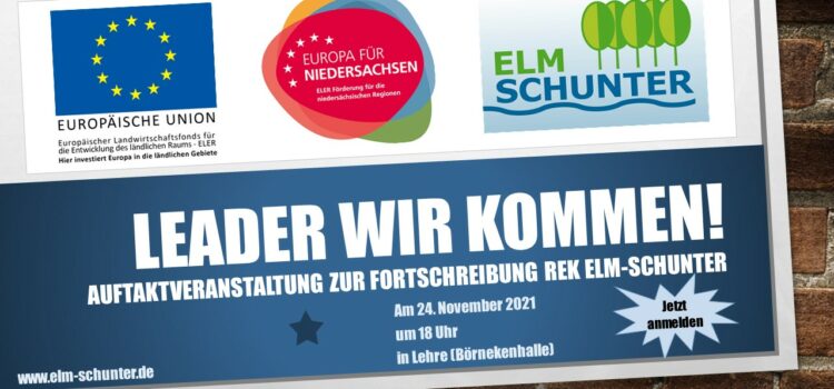 Einladung : Auftaktveranstaltung zur REK-Fortschreibung am 24.11.2021