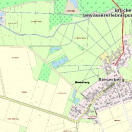 Erneuerung einer Fußgängerbrücke über die Scheppau zwischen Rieseberg und Boimstorf