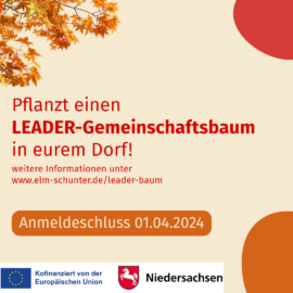 Pflanzt einen LEADER-Gemeinschaftsbaum in eurem Ort!