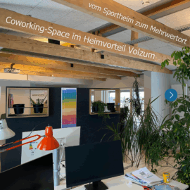 Coworking-Space in Volzum: Eine lebendige Dorfmitte