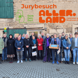 Jurybesuch bei DenkDeinDorf!