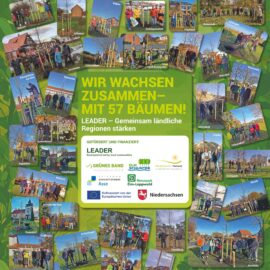 Wir wachsen zusammen – mit 57 Bäumen!